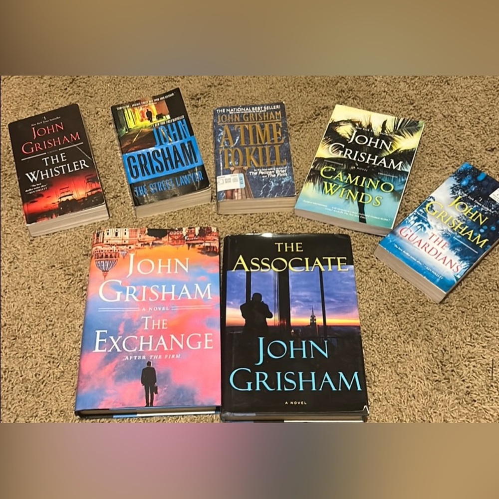 John Grisham Book Collection: EUC